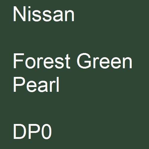 Nissan, Forest Green Pearl, DP0.